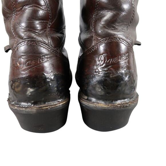 Danner Boots Mens 10 Logger 8" Brown Lace Up Work Utility Outdoor Leather Rugged - Picture 8 of 16
